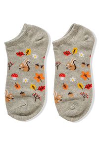 Autumn Art Work Ankle Socks