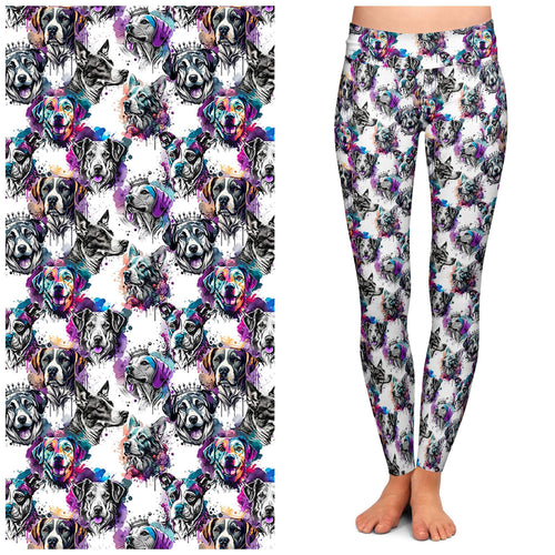 Dogs Pocket Leggings