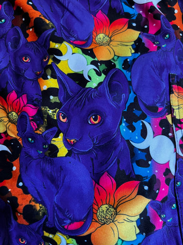 Siamese Moon Leopard Cat Pocket Leggings