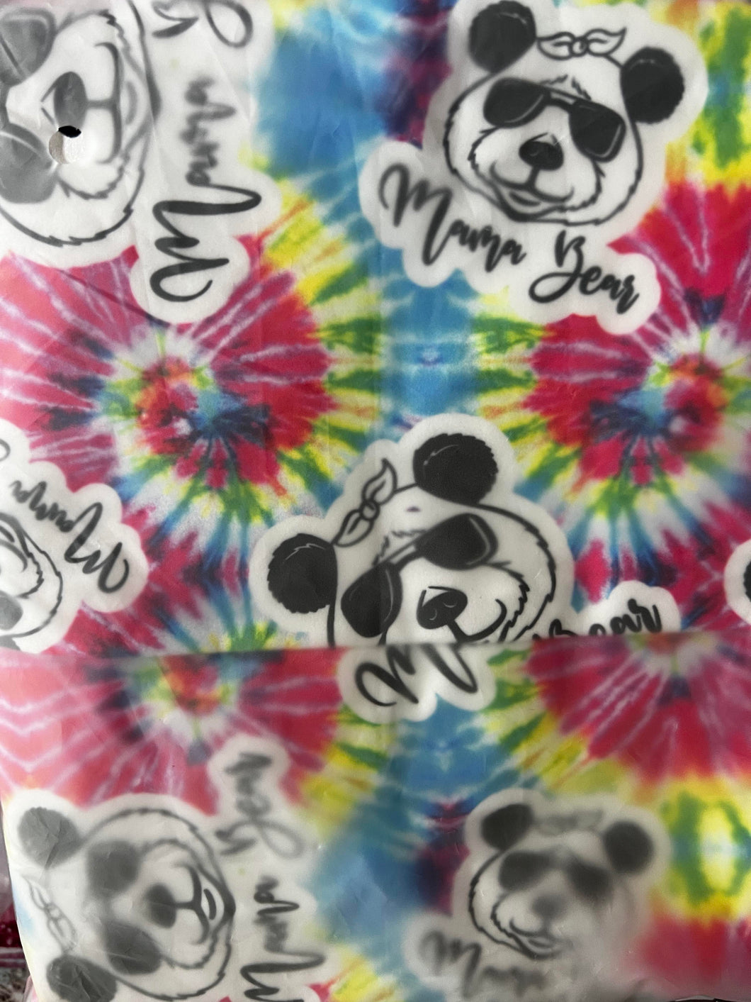 Mama Bear Tie Dye Leggings