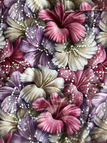 Pink Hibiscus Pocket Leggings