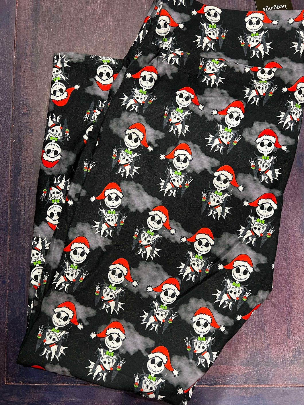 Christmas Jack & Zero Leggings