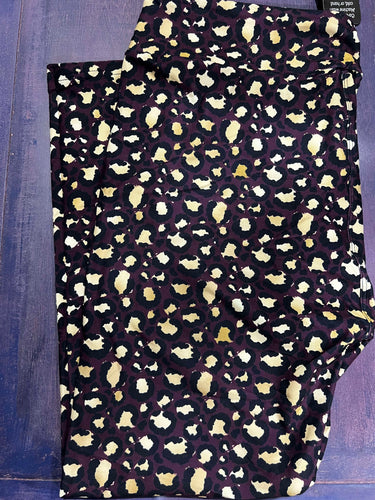 Purple Cheetah Leggings