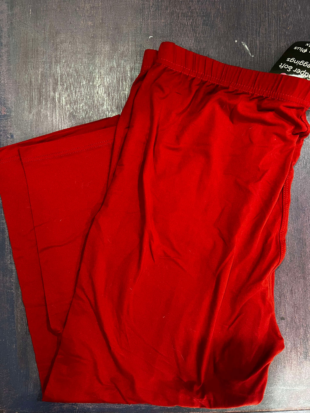 Red Standard Capris