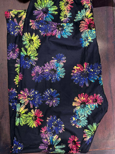 Colorful Daisies Leggings
