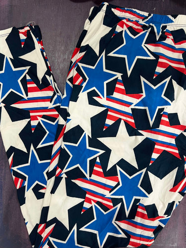 RWB Stars Standard Leggings