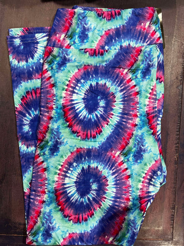 Tie Dye Swirl Leggings