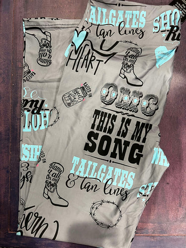 Country Songs Leggings