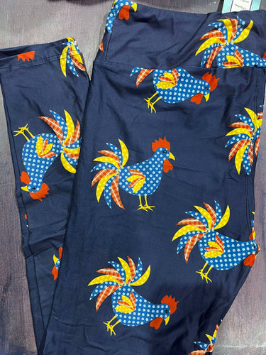 Country Chickens Leggings