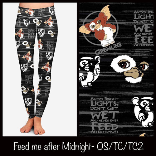 Feed Me After Midnight Leggings