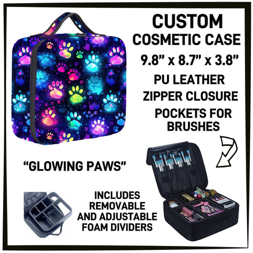 Glowing Paws Cosmetic Case