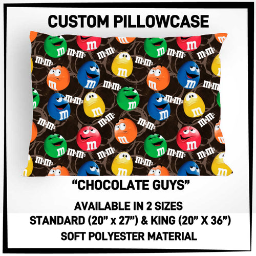 Chocolate Guys Pillowcase