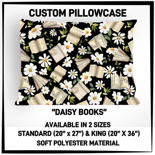 Daisy Books Pillowcase