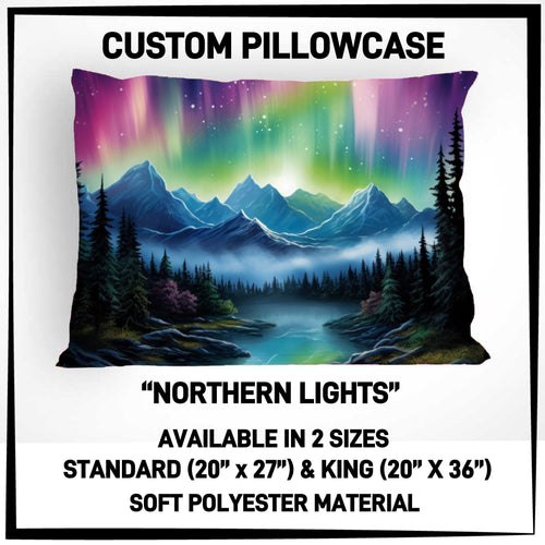 Northern Lights Pillowcase