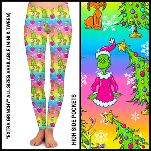 Extra Grinchy Pocket Leggings