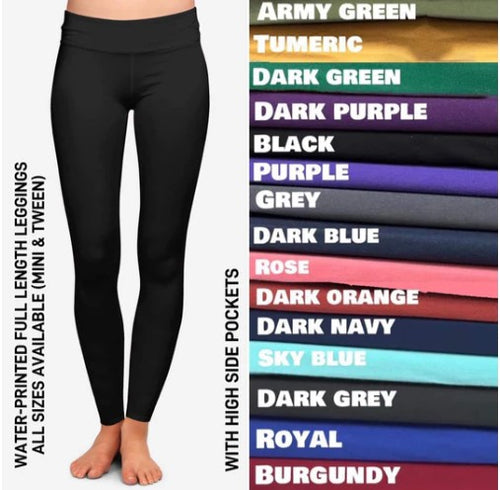 Royal Blue Pocket Leggings