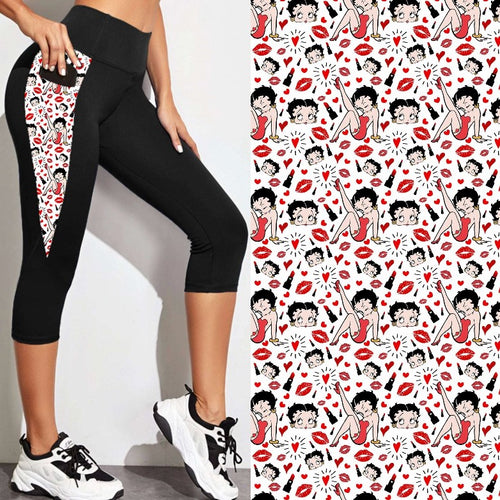 Boop Panel Pocket Capris