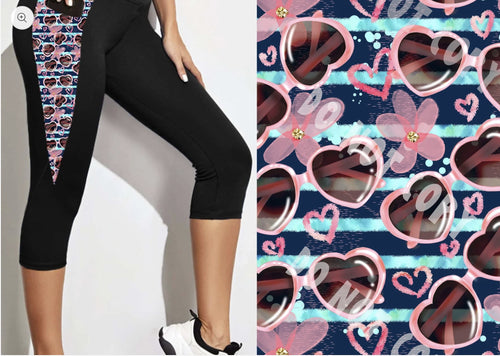 Shades Panel Pocket Capris