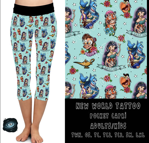 New World Pocket Capris