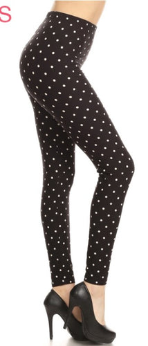 Polka Dot Standard Leggings