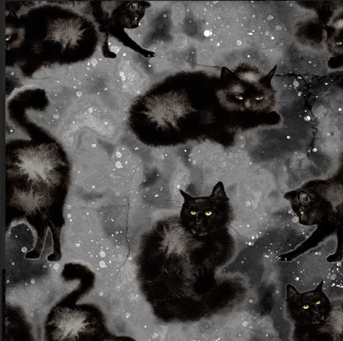 Black Cats Pocket Leggings