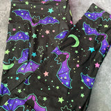 Starry Bats Pocket Leggings