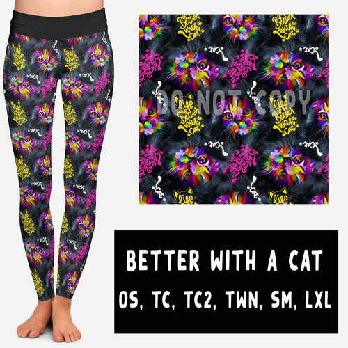 Better With a Cat Leggings