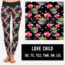 Load image into Gallery viewer, VDAY BATCH- LOVE CHILD LEGGINGS AND JOGGERS