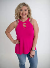 Load image into Gallery viewer, SOLID KEYHOLE TANK TOPS