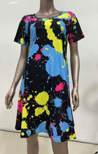 Load image into Gallery viewer, PAINT SPLATTER POCKET DRESS