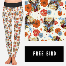 Load image into Gallery viewer, BAND RUN 2- FREE BIRD LEGGINGS/CAPRI/JOGGERS