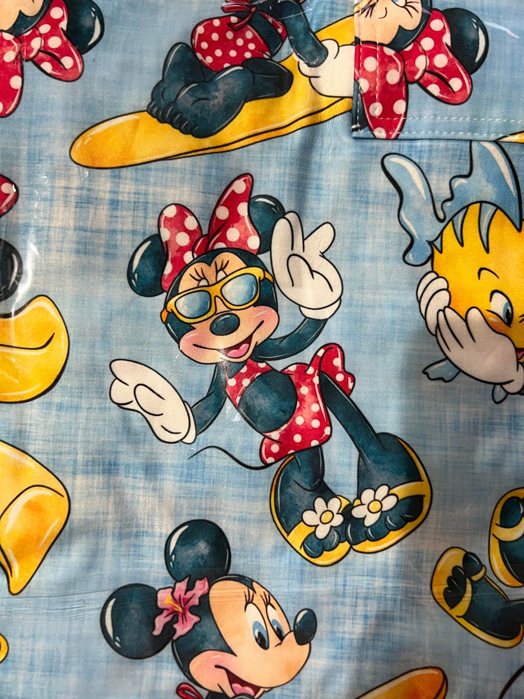 Minnie & Flounder Pocket Capris