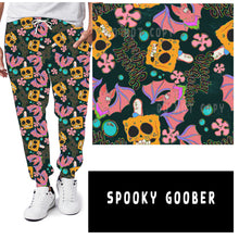 Load image into Gallery viewer, NOSTALGIC WEIRDOS RUN-SPOOKY GOOBER LEGGINGS/JOGGERS