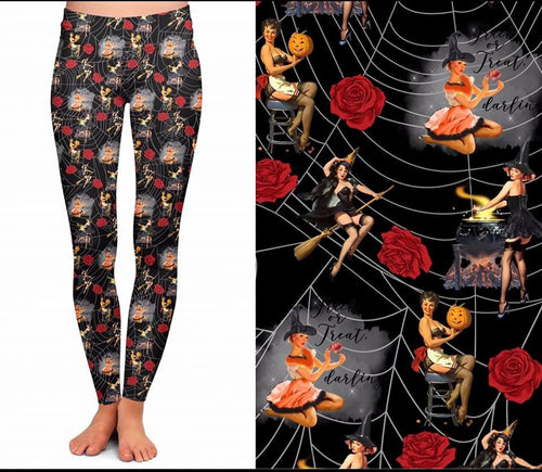 Spiderweb Pinups Pocket Leggings