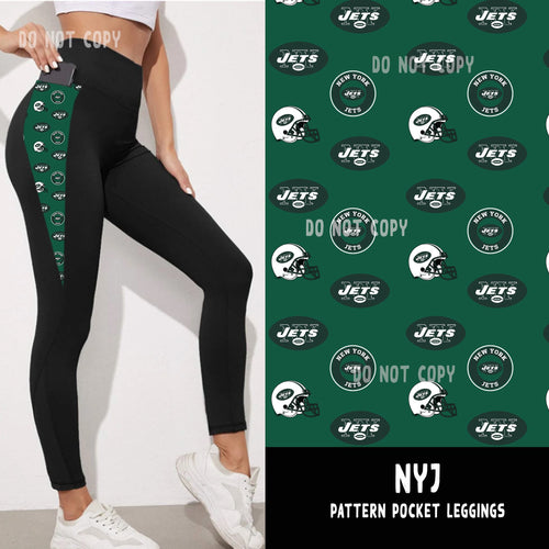 FBALL RUN-NYJ LEGGINGS/JOGGER