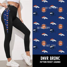 Load image into Gallery viewer, FBALL RUN-DNVR BRONC LEGGINGS/JOGGER