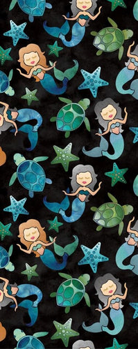 Sea Turtles & Mermaids Pocket Leggings