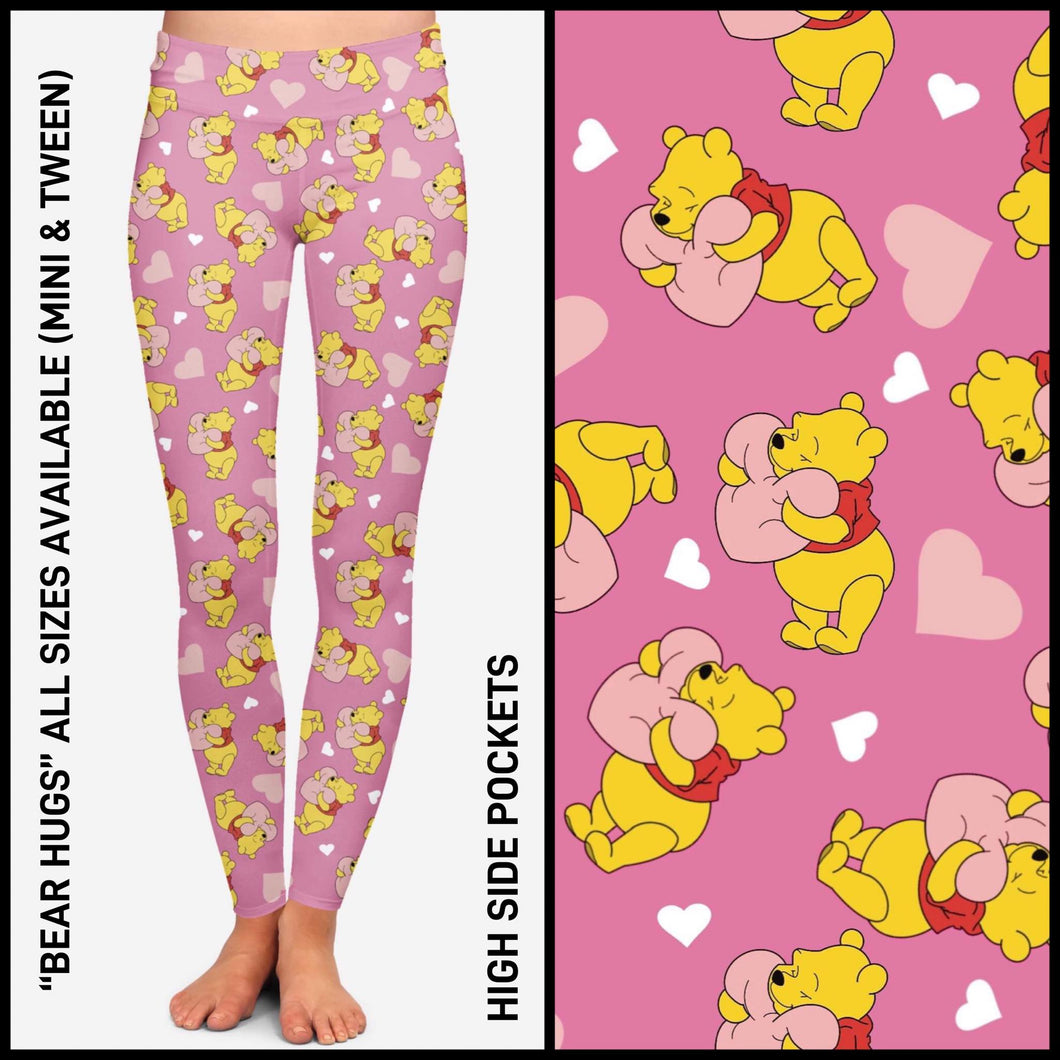 Bear Hugs Pocket Leggings