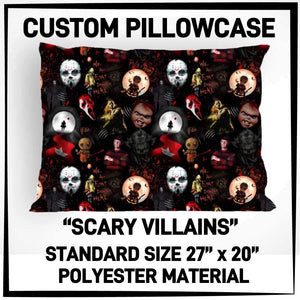 Scary Villains Pillowcase