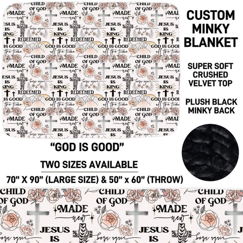 God is Good Blanket