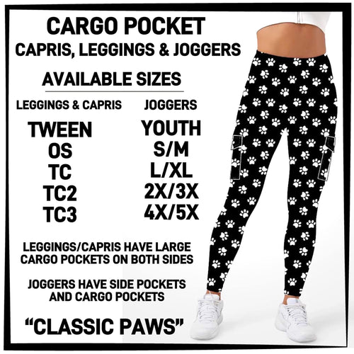 Classic Paws Cargo Pocket Leggings