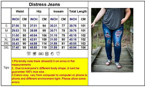 DISTRESSED STRETCH PATCH DENIM