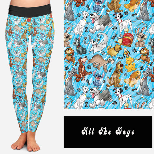 All the Dogs Pocket Leggings