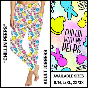 Chillin Peeps Pocket Leggings