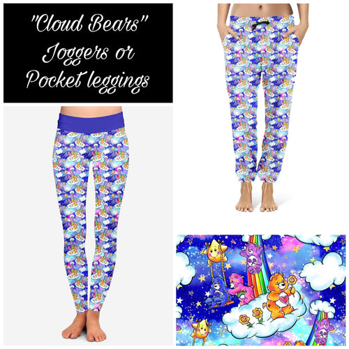 Cloud Bears Sporty Pocket Leggings