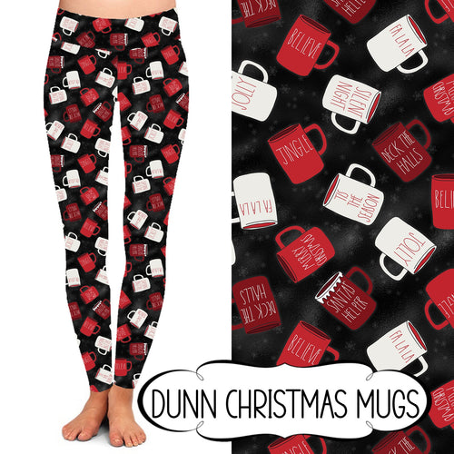 Dunn Christmas Mugs Leggings