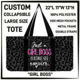 Girl Boss Collapsible Tote