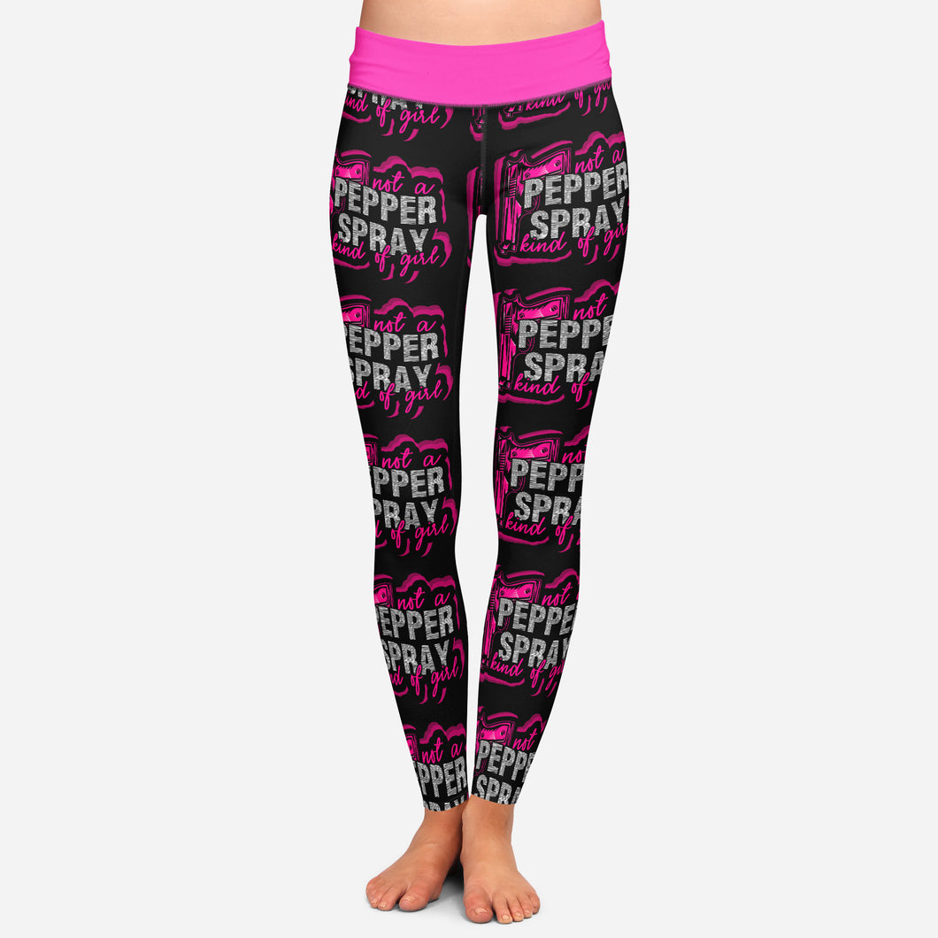 Not a Pepper Spray Girl Exclusive Leggings