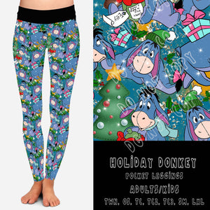 Holiday Donkey Pocket Leggings