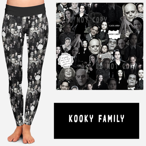 Kooky Family Pocket Leggings